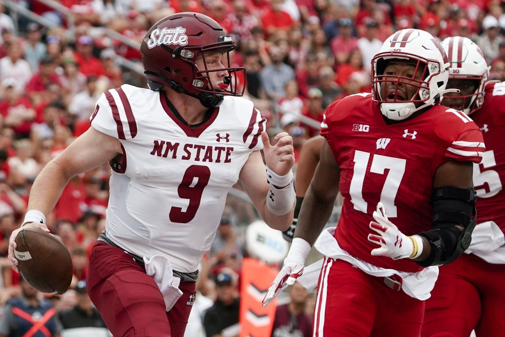 New Mexico St Wisconsin Football